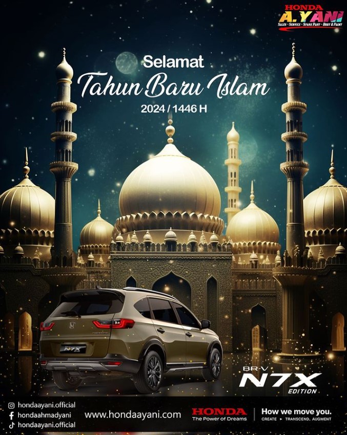 Selamat tahun baru islam 1446 H! Merayakan awal tahun baru dengan penuh syukur atas segala nikmat yang telah diberikan