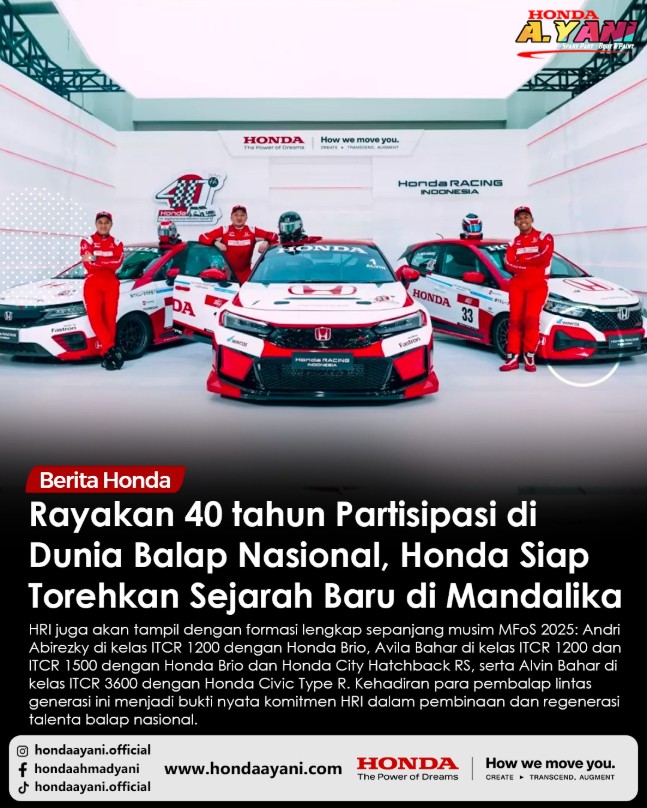 beritahonda40tahun