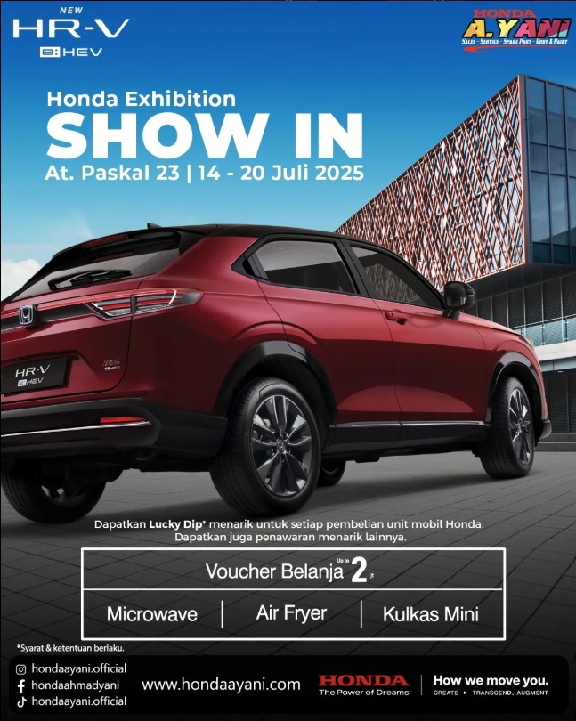 honda paskal 14-20 Juli